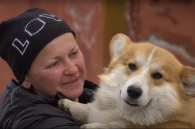 Светлана Барда и собачка