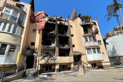 Знищений рашистами Ірпінь