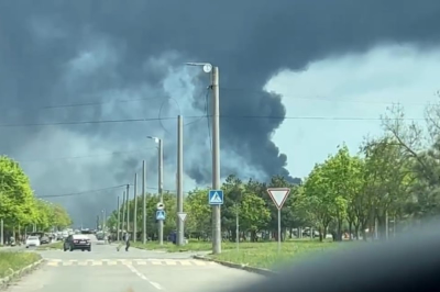 пожежа в Маріуполі
