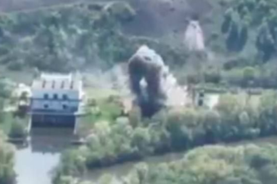 момент вибуху