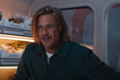 Брэд Питт в фильме "Скоростной поезд"