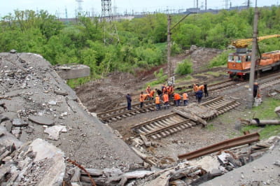 российские оккупанты в Мариуполе