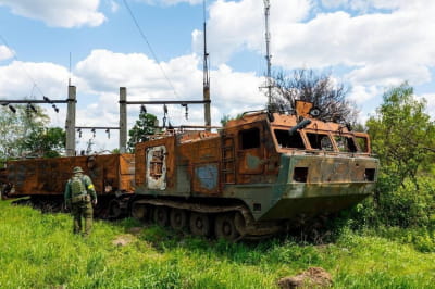 уничтожена российская техника