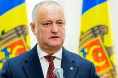 Колишній президент Молдови Ігор Додон