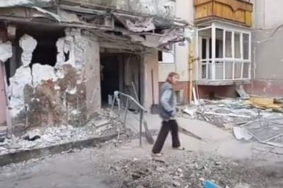 Обстріляний Сєвєродонецьк