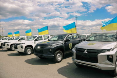 Новеньки Mitsubishi L200 поїдуть у ДШВ