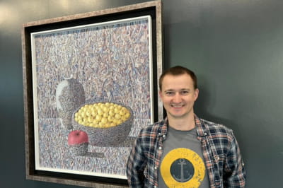 Картина "Сад обольщения" известного украинского художника Ивана Марчука установила новый рекорд на аукционе