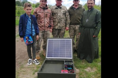 Остап и военные