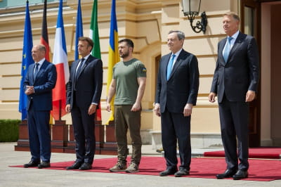 Зеленский с лидерами