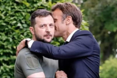 мемы о визите Макрона, Шольца и Драги в Украину