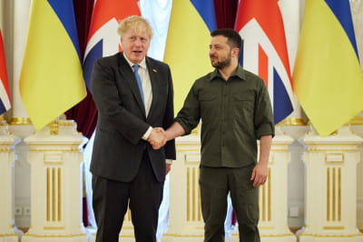 Джонсон и Зеленский