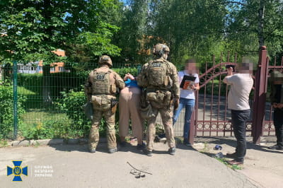 Затримання диверсанта