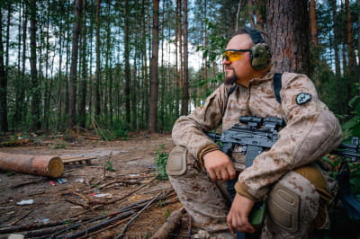 Бійці сили ТрО ЗСУ на Київщині