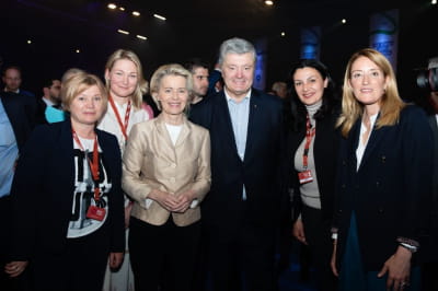 Петро Порошенко з європейськими колегами