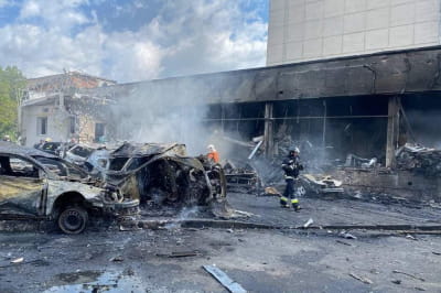 ракетний удар по Вінниці