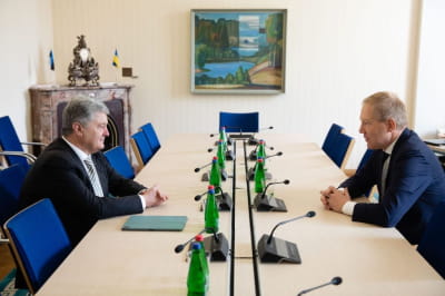 Порошенко в Эстонии