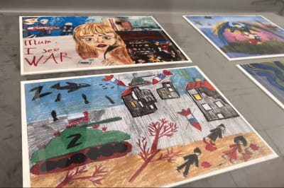 Дитячі малюнки про війну