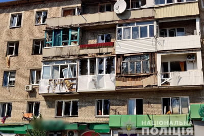 обстріл Бахмута