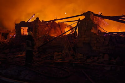 Ракетный удар по Одесской области