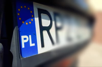 Євробляхи, польські номера автомобіля