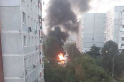рашисти обстріляли Енергодар