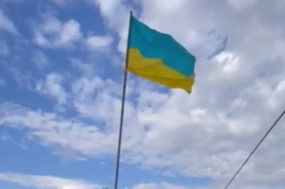 український прапор над Балаклією