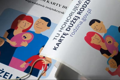 карта Большой семьи в Польше