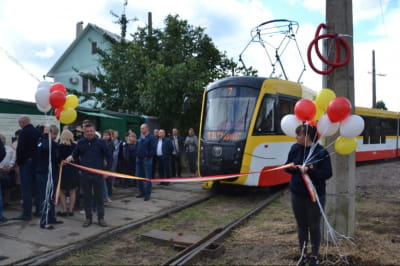В Одесі запустили трамвай за новим "найбільшим в європі" маршрутом