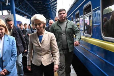 Урсула фон дер Ляйен в Киеве
