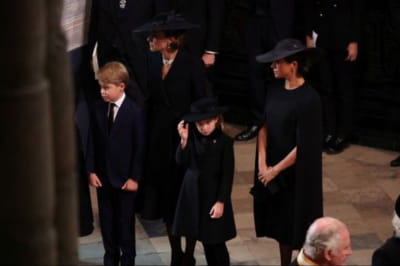 Кейт Миддлтон, Меган Маркл, принц Джордж, принцесса Шарлотта