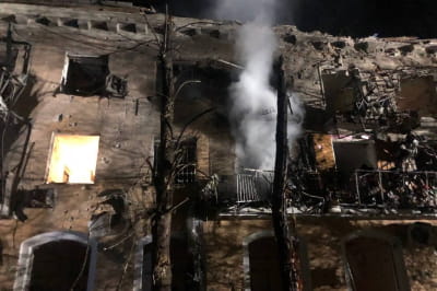 Обстрел Запорожья 24 сентября