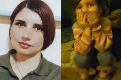 Вікторія Обідіна з дочкою