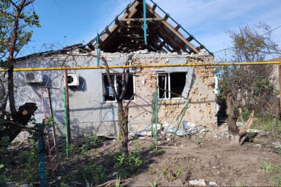 російські окупанти обстріляли Херсонську область