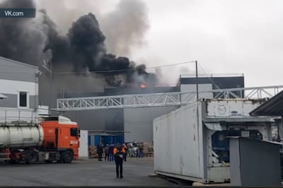 Пожежа під москвою