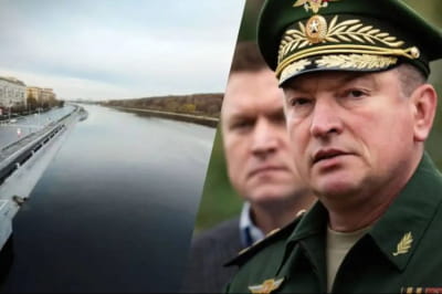З Москви-ріки дістали тіло генерала Лапіна, який командував окупантами на сході України