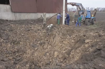 Обстрел Запорожской области 