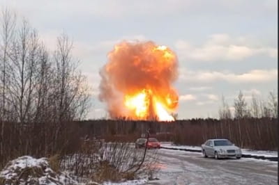 вибух біля петербурга