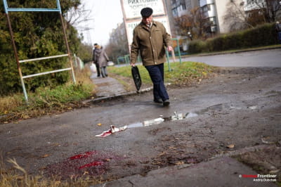 Обстрел Херсона