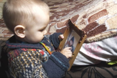 Михаил с отцовым фото