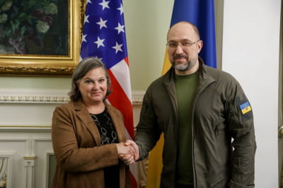Денис Шмигаль та Вікторія Нуланд