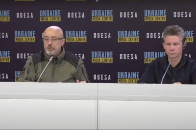 Міністри оборони Швеції та України 