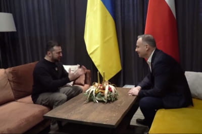 Володимир Зеленський зустрівся з Анджеєм Дудою