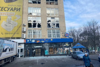 Обстріл Херсона