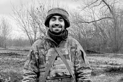 Военный ВСУ, журналист Александр Махов