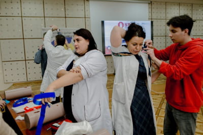 врачи провели обучение