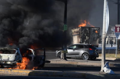 Затримання наркобарона у Мексиці спричинило перестрілки та аварії