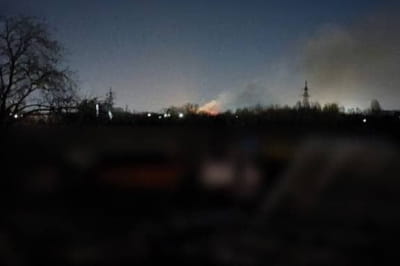Взрывы в Мелитополе