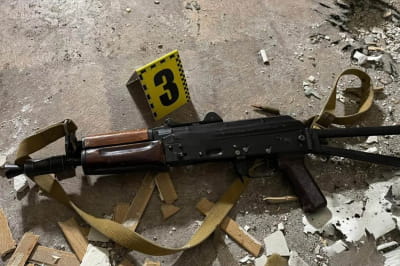 В Днепре спецназовцы КОРД задержали вооруженного мужчину