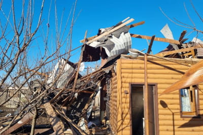 Наслідки обстрілу російськими окупантами