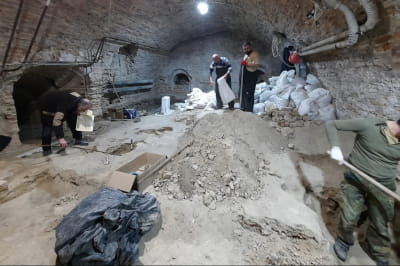 Археологи виявили невідомі раніше підземні ходи, які ведуть до Софіївської церкви